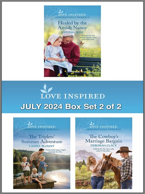 Title details for Love Inspired July 2024 Box Set--2 of 2 by Virginia Wise - Wait list